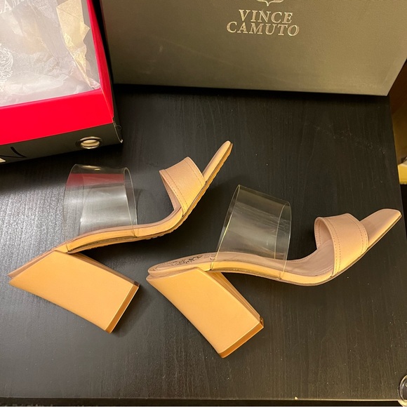NIB Vince Camuto Felima heels pumps Sz 37.5 - Picture 6 of 8